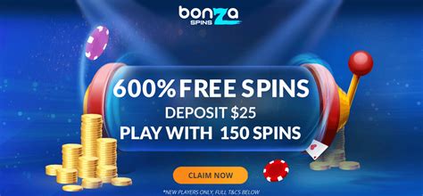  bonza spins free spins